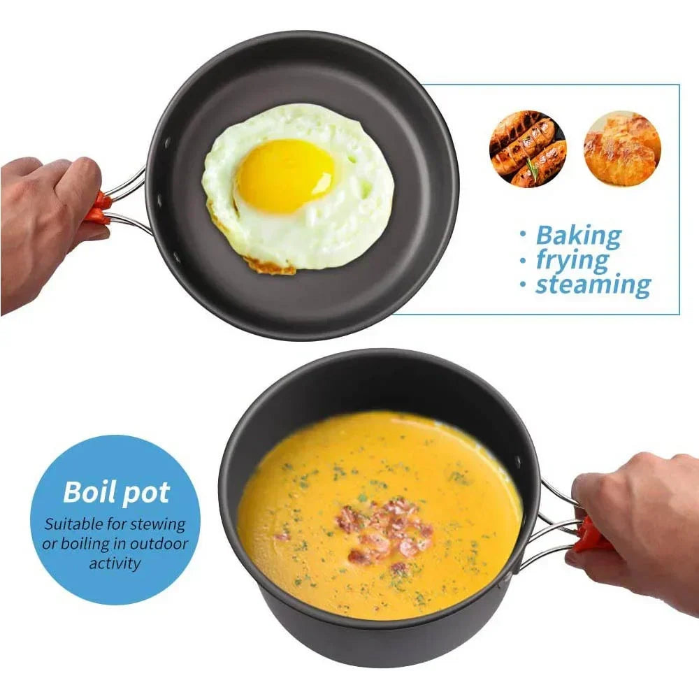 Outdoor Camping Cooking Set