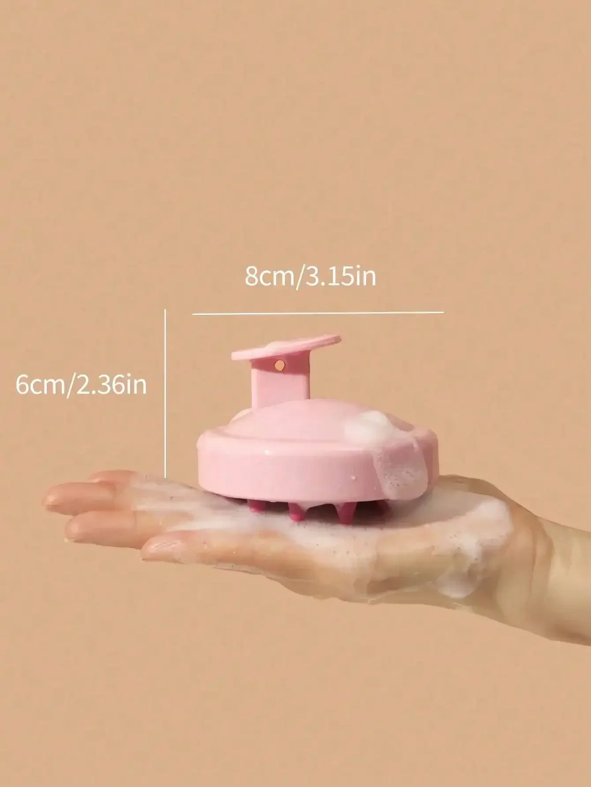 Silicone Scalp Massager Shampoo Brush