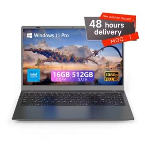 Gaming laptop 15.6 inch N5095 2.90Ghz 16GB RAM 512GB ROM Win 11 color: black