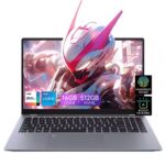 Gaming laptop 15.6 inch 1080P IPS Core Intel i5-1240P 12th 32GB DDR4 2TB SSD brand new color: silver