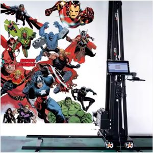 Imaging Mural Wallpaper FR-02 Home 3D Direct Automatic Printing Machine