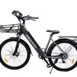 E BIKE WELKIN 27.5 inch 7 Speed 36V 15AH 500W women adult city bike Color: Black