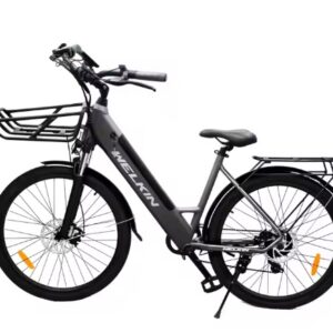 E BIKE WELKIN 27.5 inch 7 Speed 36V 15AH 500W women adult city bike Color: Black