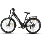 2025 New RS-A01 Pro 32km/h 36V 15A SAMEBIKE 500W 27.5” folding ebike electric mountain bikes cheap city electric bike woman- Color : Blue